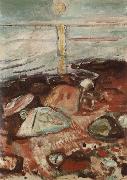 Edvard Munch Moonlight oil painting artist